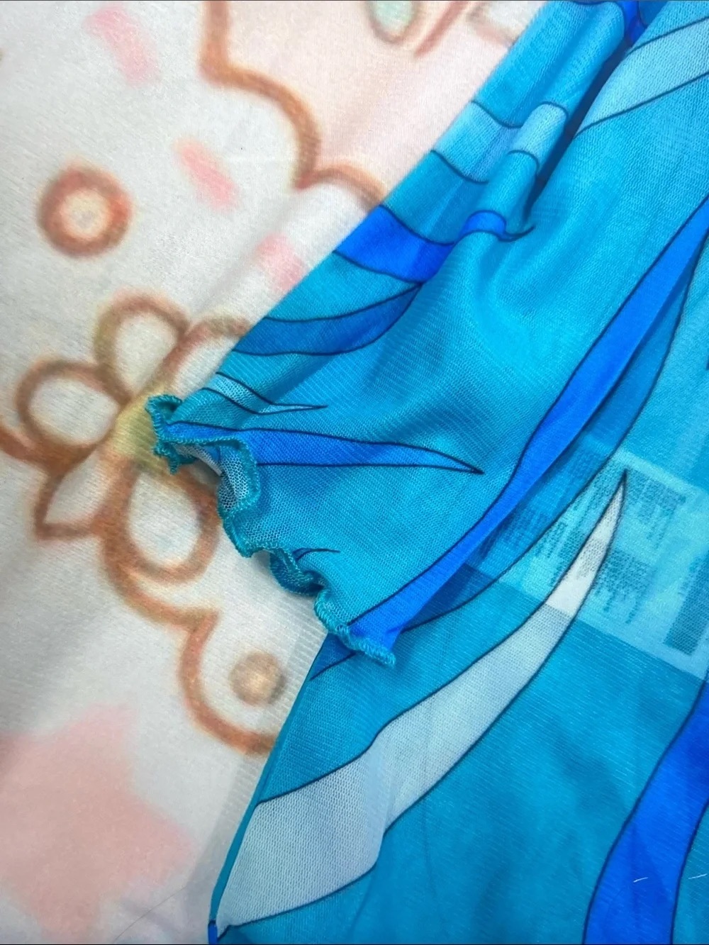 Emilio Pucci Turquoise & Blue Dress - Picture 4 of 10